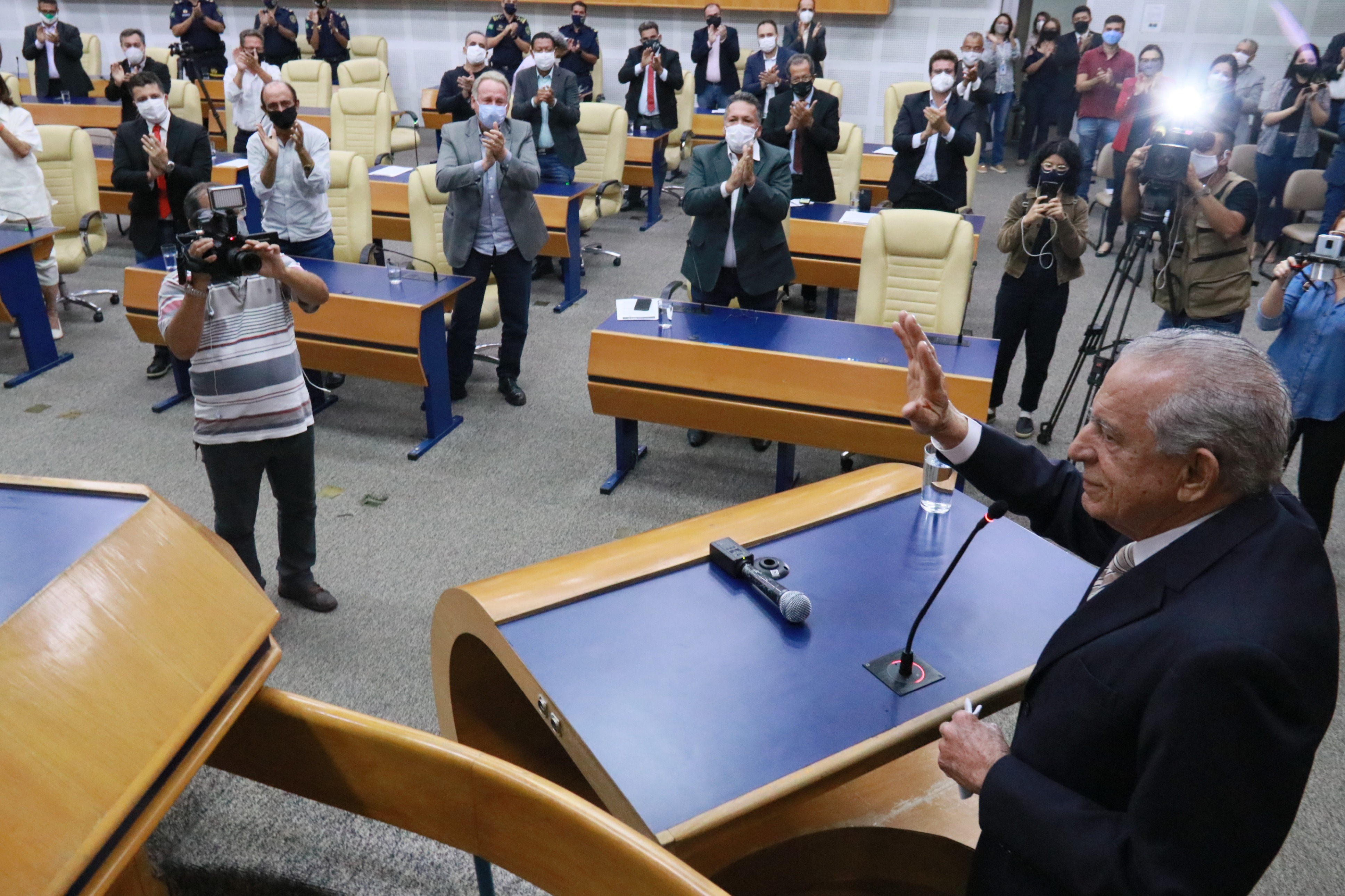 A prestação de contas do prefeito Iris Rezende demonstrou que Goiânia encerrou o quadrimestre com queda de R$ 63 milhões na receita municipal. (Foto: divulgação/Câmara Municipal)