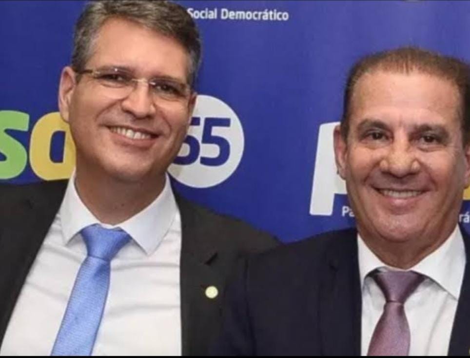 Vanderlan e Francisco Jr (Foto: reprodução/PSD)