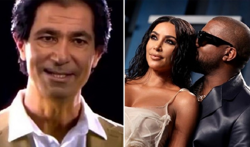 Kanye West presenteia Kim Kardashian com holograma do pai falecido