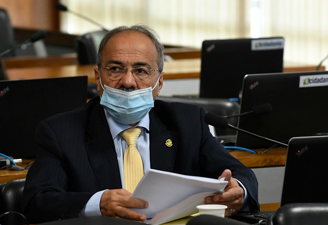 Pedro Arthur Ferreira, filho e suplente do senador Chico Rodrigues, flagrado com R$ 30 mil na cueca, tem dívida de R$ 1,1 milhão com a União. (Foto: Edilson Rodrigues/Agência Senado)