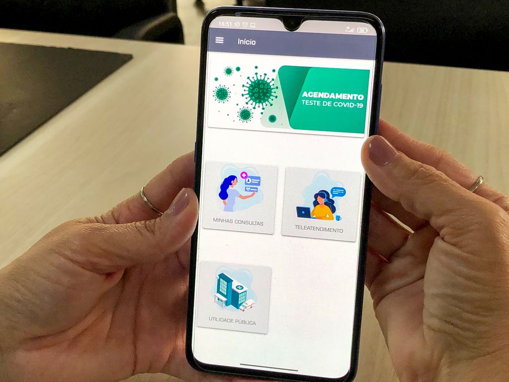 Aparecida lança aplicativo para agendamento de testes de Covid-19 gratuitos