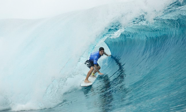 Gabriel Medina em Teahupoo | Divulgação WSL