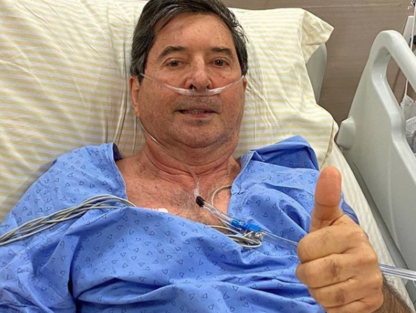 Maguito tem melhora lenta e progressiva do quadro pulmonar, diz hospital