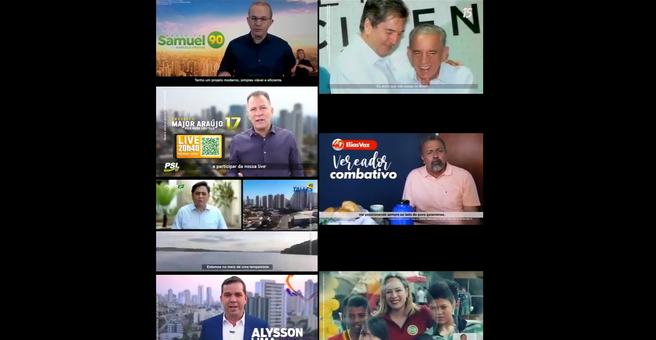 Candidatos se apresentam e exploram forças