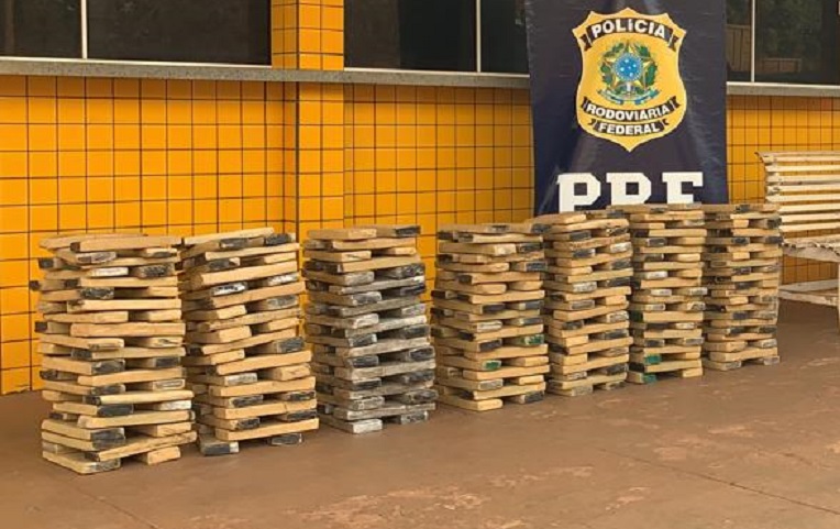 Mais de 250 quilos de maconha são apreendidos em Jataí