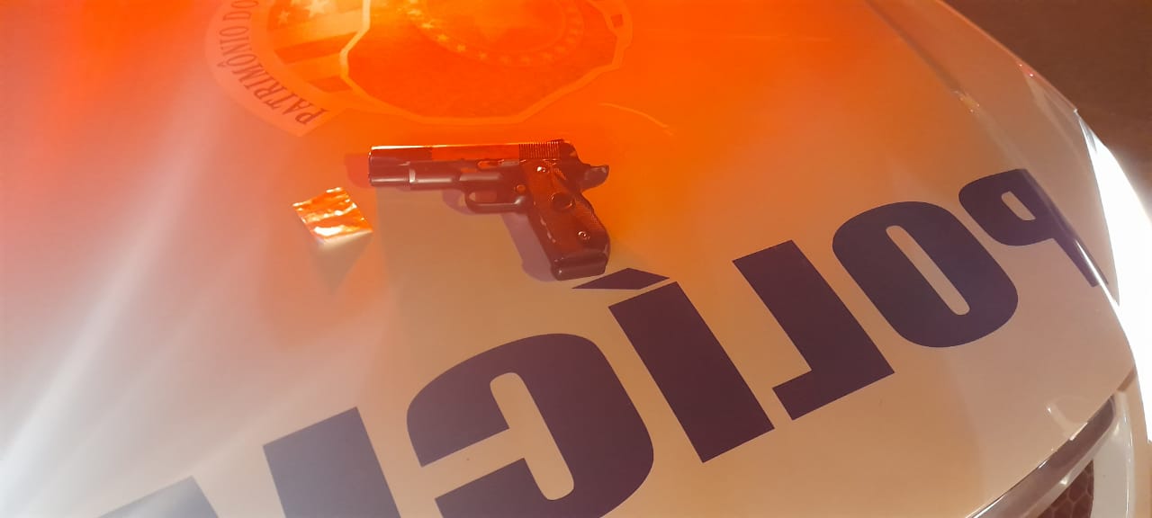 Um homem foi preso suspeito de tentar roubar e estuprar uma motorista de aplicativo, em Aparecida de Goiânia. (Foto: divulgação/PM)