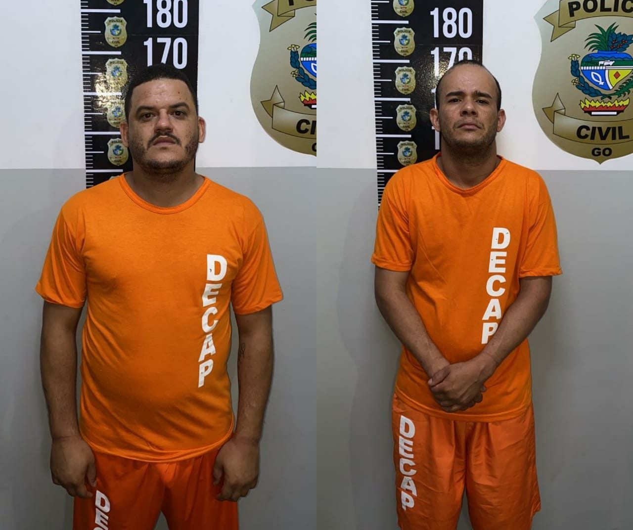 A Polícia Civil prendeu, na noite de segunda-feira (26), dois homens suspeitos de matar o motorista de aplicativo Ladário Inácio Ferreira Neto, de 37 anos. Foto: divulgação/Polícia Civil