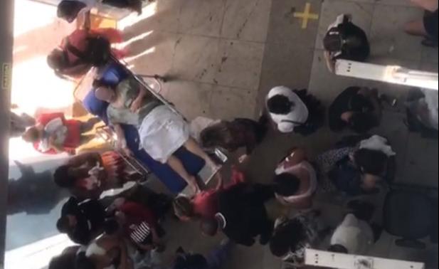 Hospital e Maternidade Dona Iris precisou ser evacuada após vazamento de gás