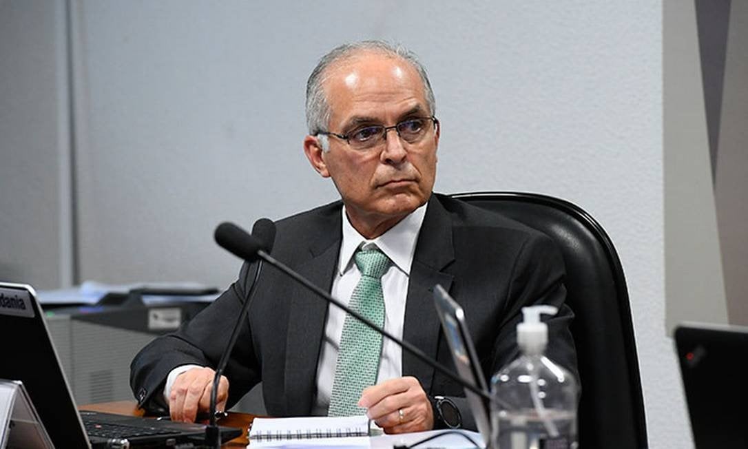 O almirante Rodolfo Henrique Saboia é indicado para o cargo de diretor-geral da ANP Foto: Agência Senado