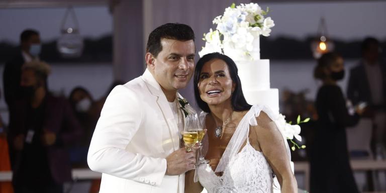Gretchen diz que 18º casamento 'é para a vida toda'