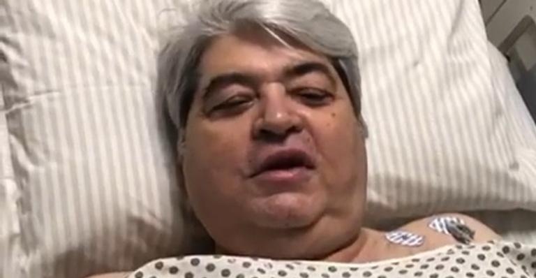 José Luiz Datena foi internado às pressas no domingo (25) após sofrer um infarto. (Foto: reprodução)