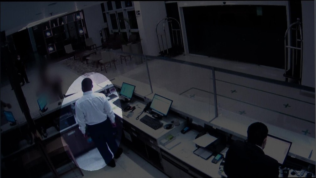 "Fiquei com medo dele voltar", disse uma mulher estuprada pelo funcionário de um hotel no Rio de Janeiro. (Foto: reprodução)