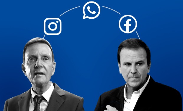 duardo Paes (DEM) e Marcelo Crivella (Republicanos), candidatos à prefeitura do Rio | Agência O Globo