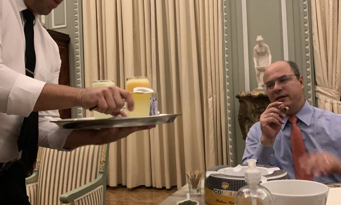 Entrevista exclusiva com o governador afastado do Rio de Janeiro Wilson Witzel Foto: Chico Otavio