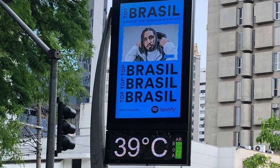 Cidade de SP registra o dia mais quente do ano, com 37,4ºC