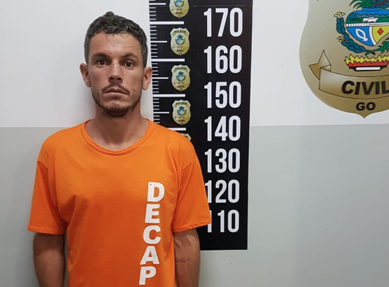 Foragido preso pela Polícia Civil (Foto: Divulgação)