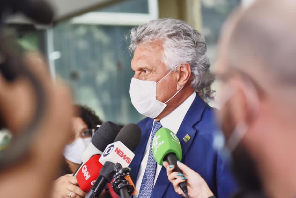 Caiado diz que está disposto a avançar em parcerias com Maguito em Goiânia