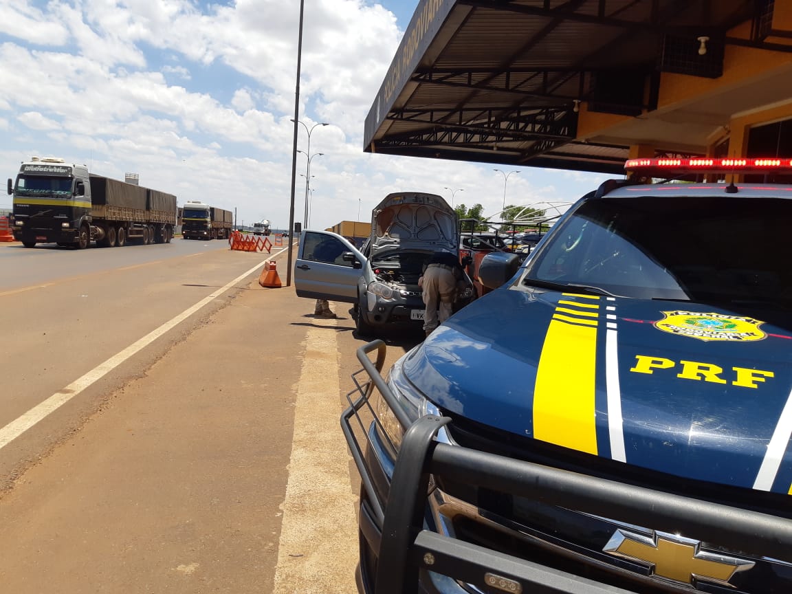 PRF apreende segundo clone de mesmo carro na BR-060, em Rio Verde