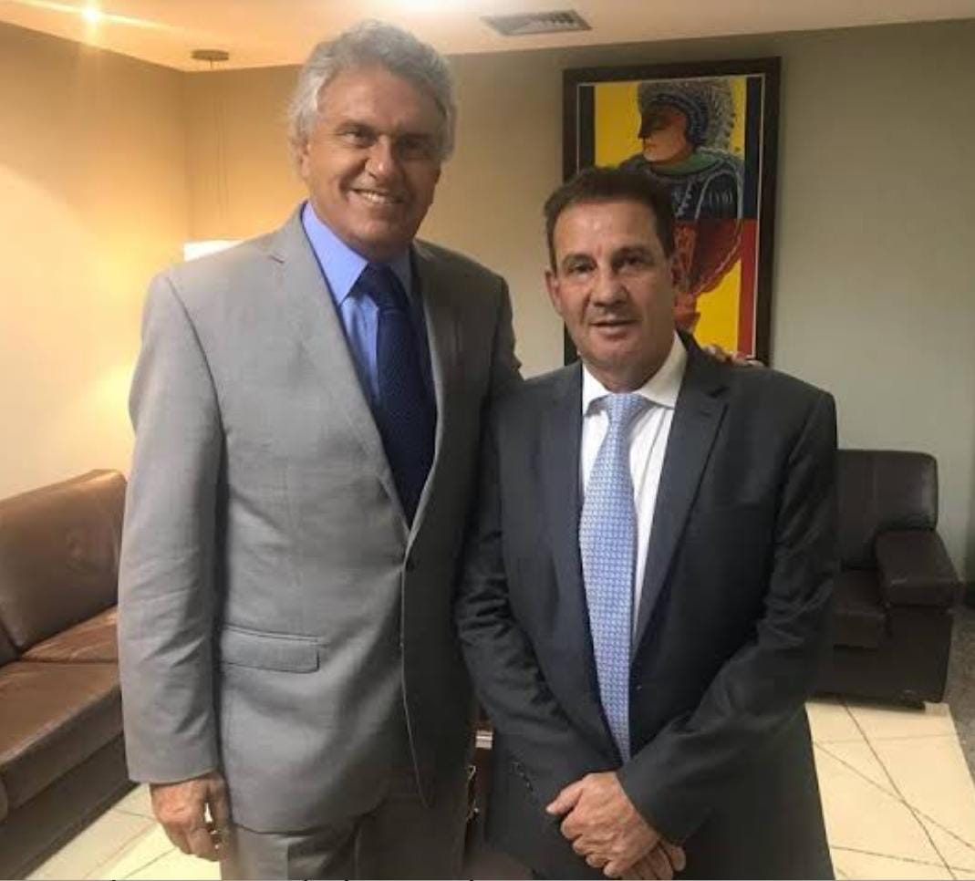 Vanderlan e Caiado (Foto: reprodução/Internet)