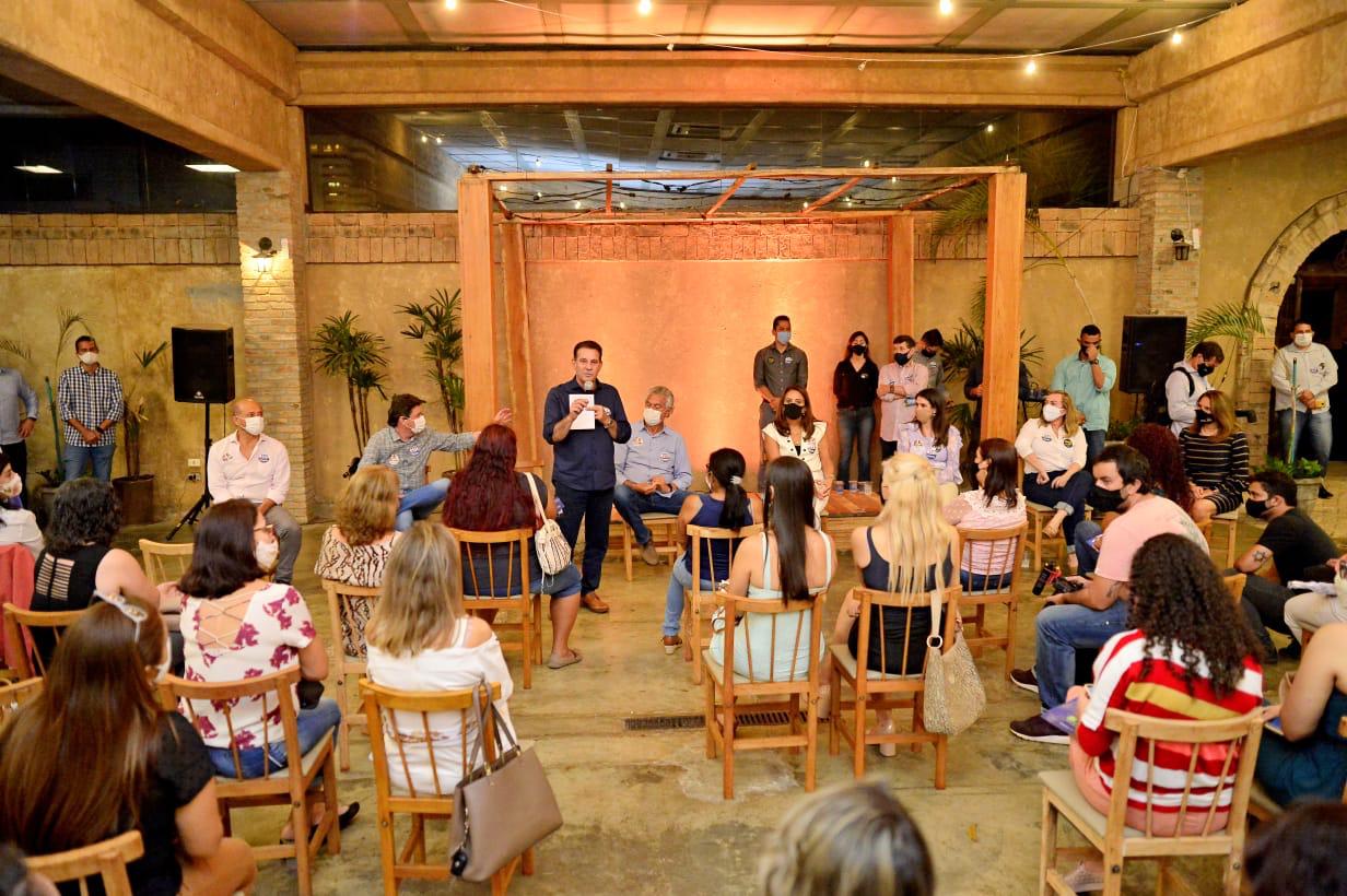 O candidato a prefeito de Goiânia, Vanderlan Cardoso, prometeu criar uma Delegacia Especializada no Atendimento à Mulher em todas regionais da capital. (Foto: divulgação)