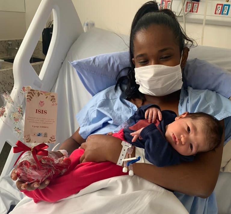 Maternidade Célia Câmara registra o primeiro nascimento