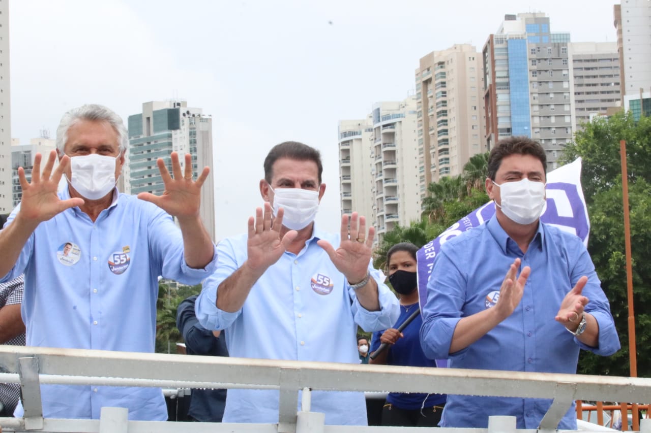 Caiado quer Vanderlan para continuar parceria iniciada com Iris Rezende