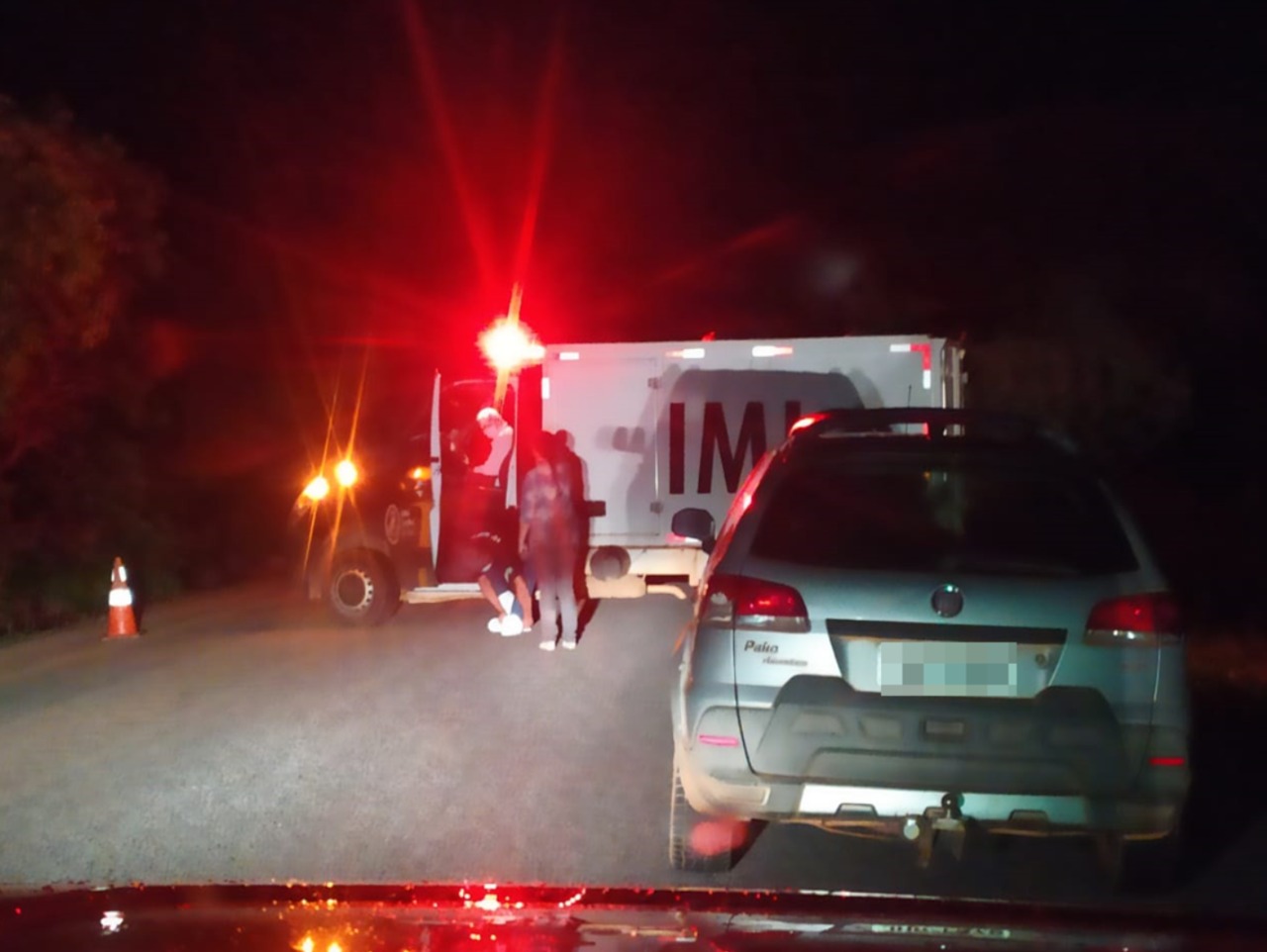 Acidente entre carro do prefeito de Pirenópolis e moto acaba com uma pessoa morta