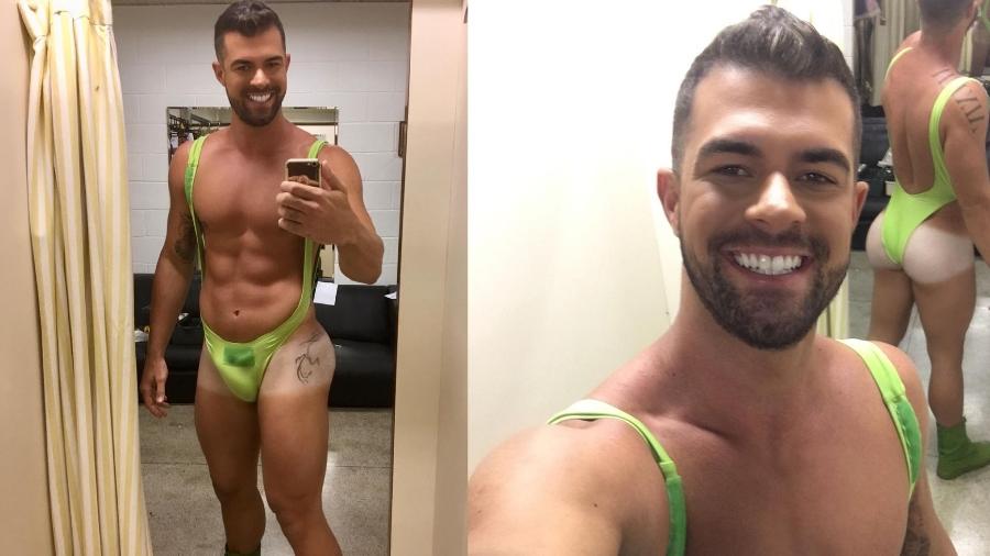 Bruno Miranda, conhecido como o Borat de "Amor & Sexo", foi baleado hoje no Rio de Janeiro e teve que passar por uma cirurgia de emergência. (Foto: reprodução)