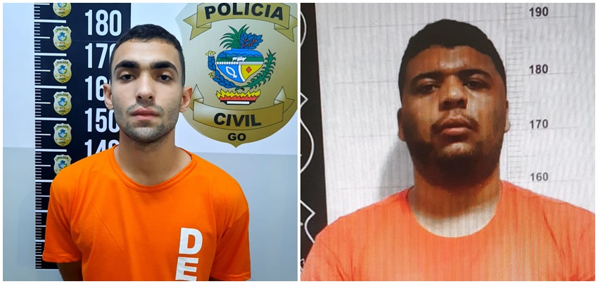 Dupla é presa suspeita de furtos e roubos em casas do Jd. América, em Goiânia