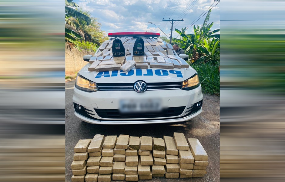 Integrante de facção criminosa é preso com 100 quilos de maconha, em Goiânia