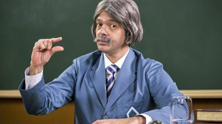 Leleco, personagem de Avenida Brasil dá as caras em Escolinha do Professor Raimundo; assista!