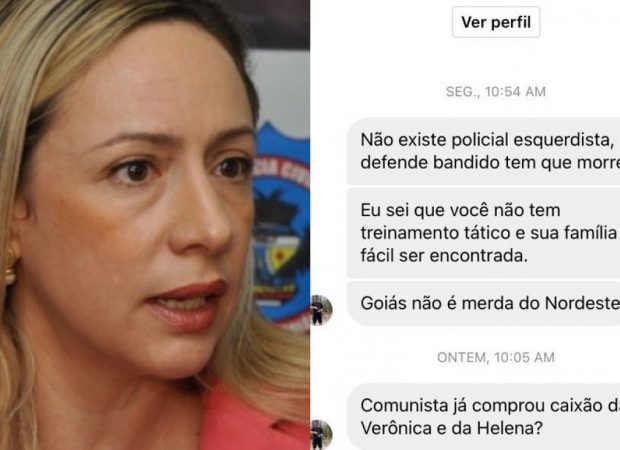 A Polícia Civil identificou e prendeu o suspeito de proferir xingamentos e ameaças contra a deputada estadual Adriana Accorsi (PT). (Foto: reprodução)