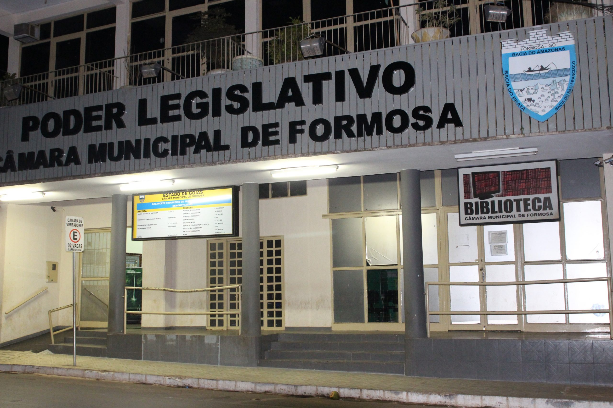 Justiça determina afastamento do presidente da Câmara de Formosa