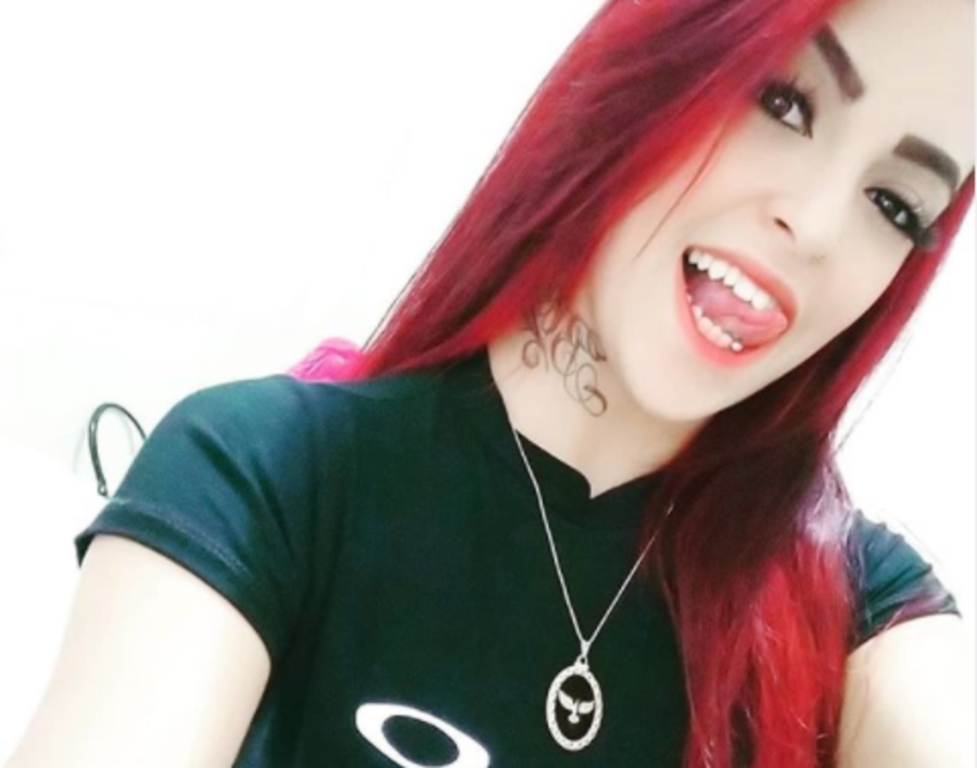 Kethleen, garota de programa morta por colega em Aparecida (Foto: reprodução/Instagram)