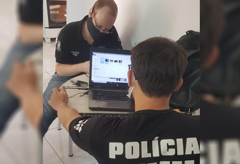 Rastros identificados podem levar a pessoa que produz conteúdos de pornografia infantil (Foto: divulgação/PC)