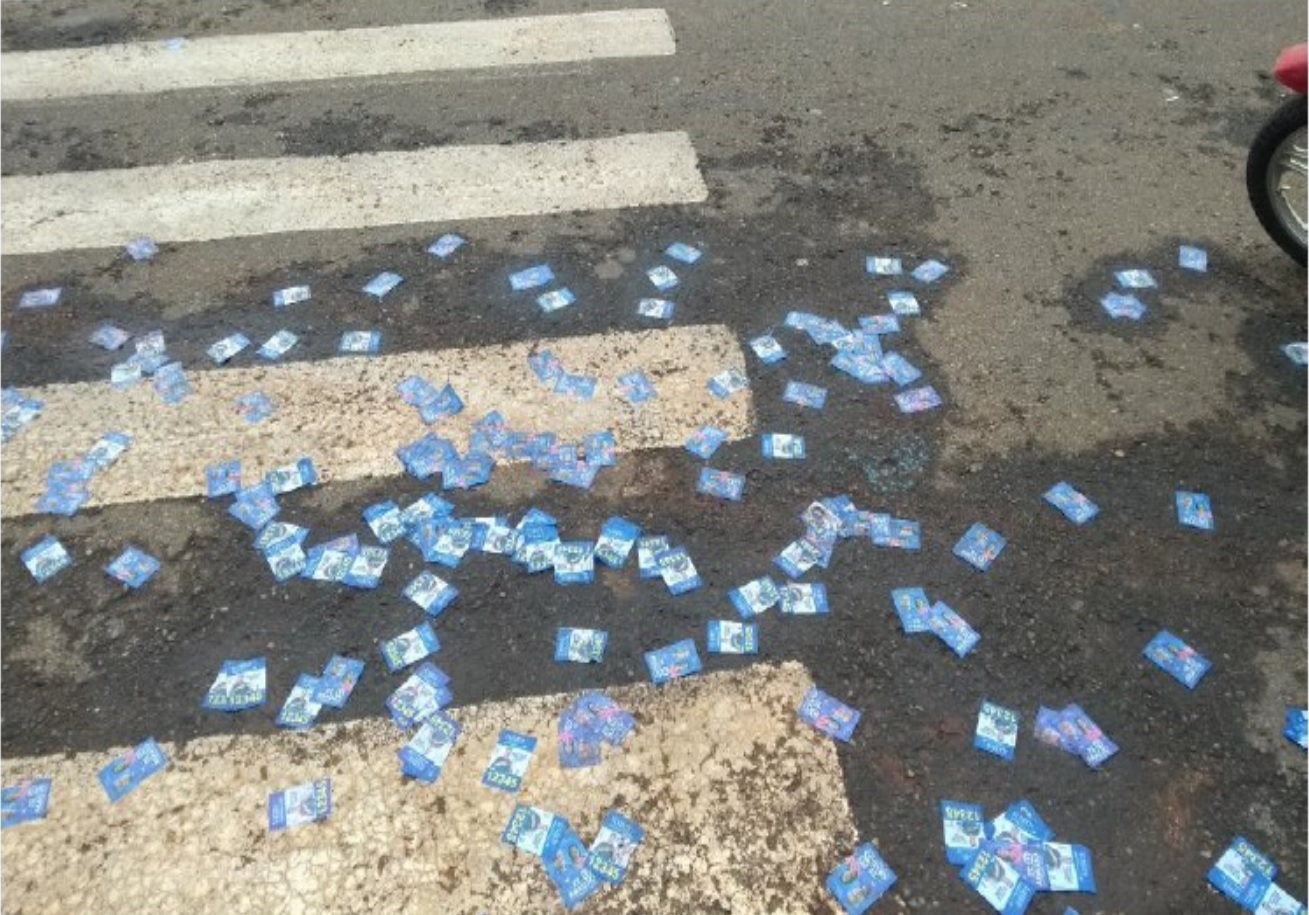 MP entra com ação contra Flávio Canedo e outros três por "derrame de santinhos"