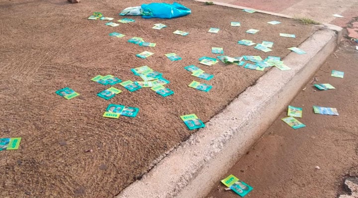 Derramamento de santinhos é crime eleitoral (Foto: reprodução/Internet)