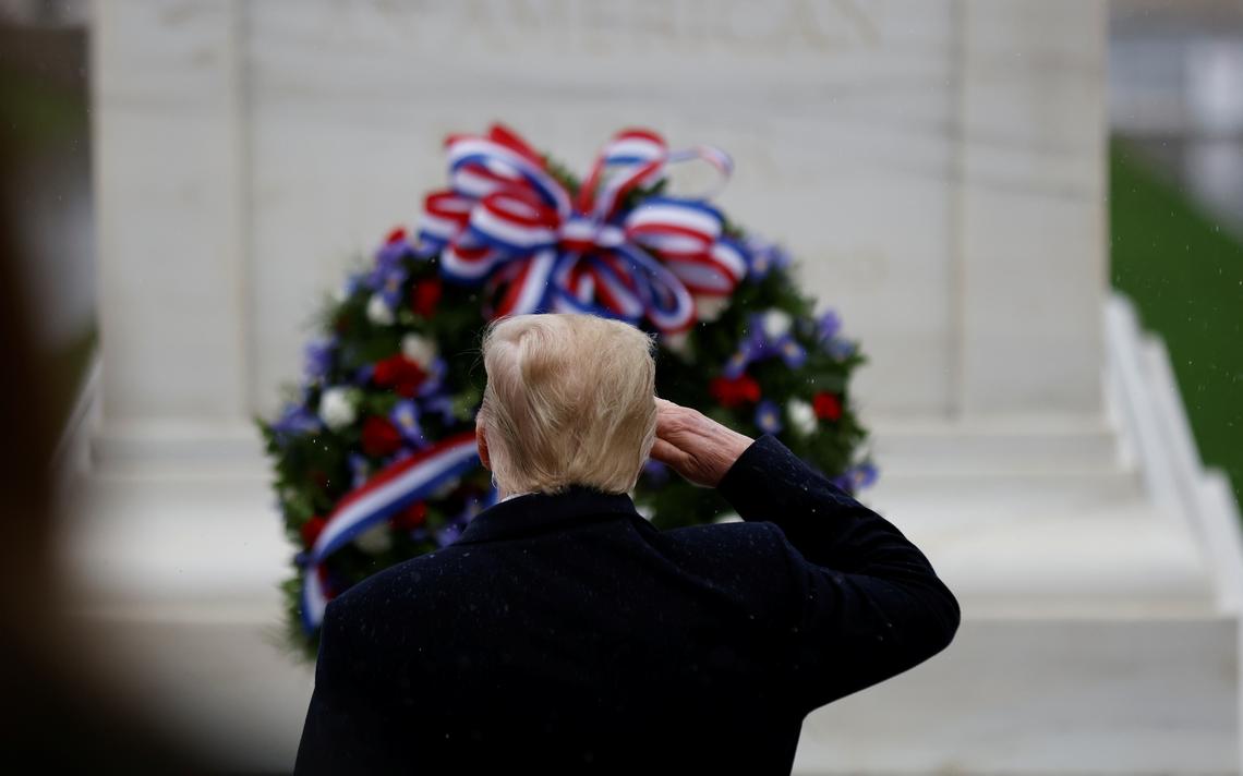 Presidente Trump na Virginia (Foto: Divulgação)