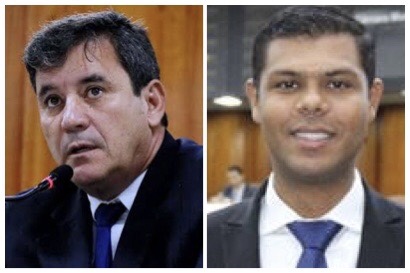 Vereadores Clécio Alves e Romário Policarpo, que seguem cotados para eleição da presidência da Câmara Municipal de Goiânia (Foto: Divulgação)