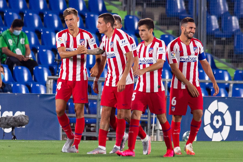 Atlético de Madrid, que venceu o Valladolid (Foto: Getty Images)