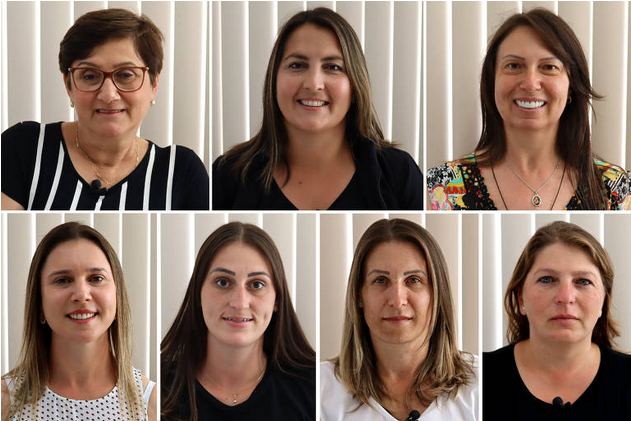 
Mulheres eleitas vereadoras em Floriano Peixoto (RS) (Foto:Deisy Nara)