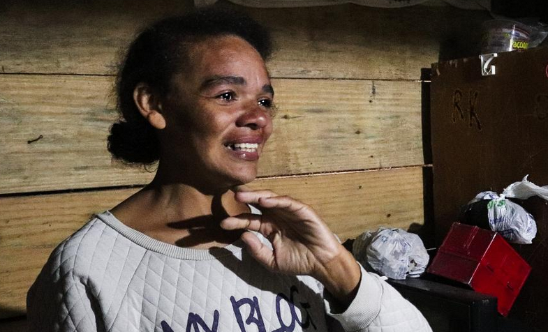 Cícera Ivanilda Gonçalves Gregório, 43, mãe de três filhos que foram mortos pela PM de Florianópolis (Imagem: Isadora Camargo/UOL)