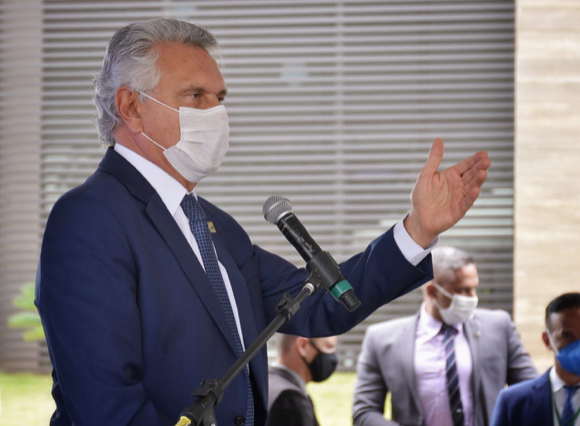 Governador Ronaldo Caiado (DEM) (Foto: Jucimar de Sousa)