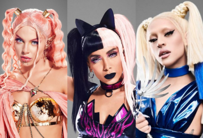 Luisa Sonza, Anitta e Pabllo Vittar viram personagens de games em 'Modo Turbo' (Foto: divulgação)