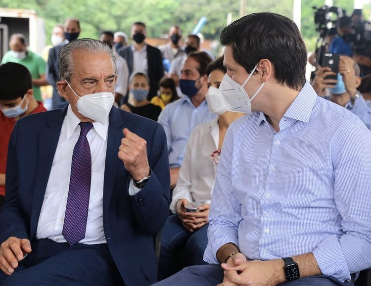 Iris Rezende e Daniel Vilela (Foto: redes sociais)