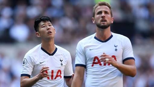 Heung-Min Son e Harry Kane, astros do Tottenham, da Inglaterra (Foto: Divulgação)