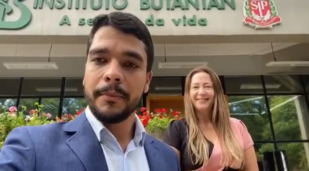 Prefeito eleito de Trindade visita Butantan para ver andamento da vacina