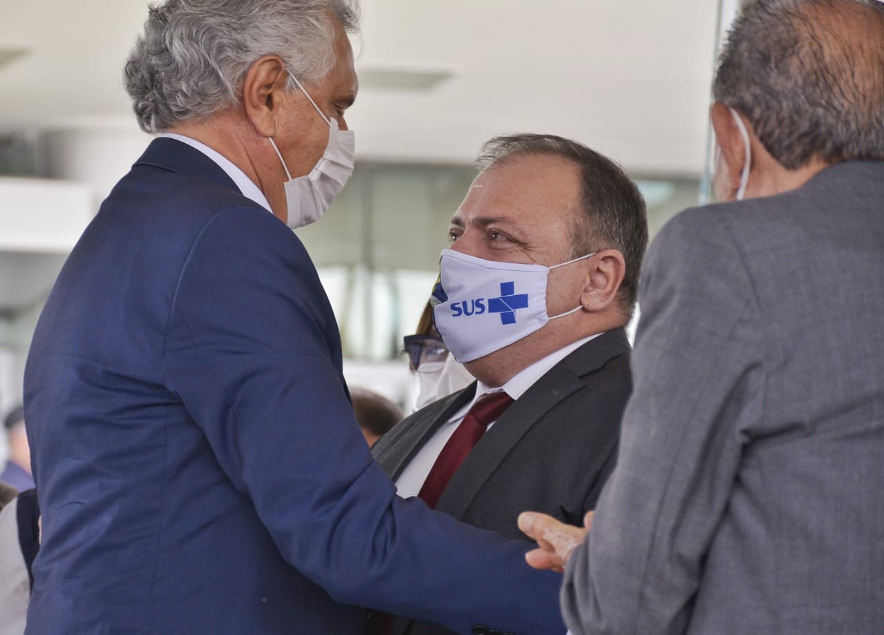 Ministro da Saúde pede a Caiado que tome ainda mais medidas