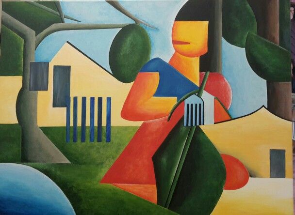 A Caipirinha, tela de Tarsila do Amaral (Foto: Reprodução)