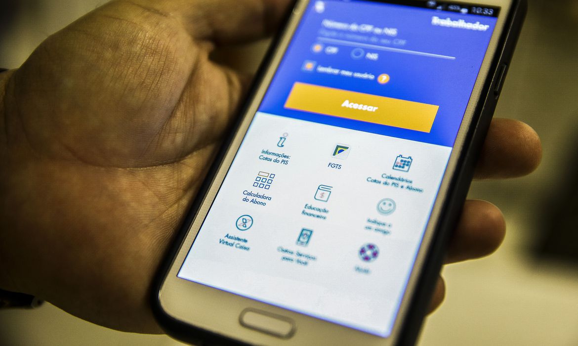 Aplicativo para consulta do FGTS é restabelecido após instabilidade